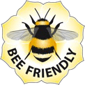 bee friendly logo seal